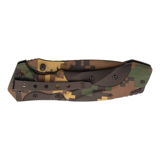 Herbertz Μαχαίρι Τσέπης Αλουμίνιο, Digital Camo, 8,7 cm