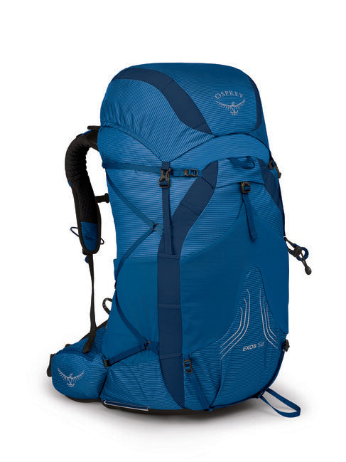 OSPREY EXOS 58 τουριστικό σακίδιο πλάτης, blue ribbon