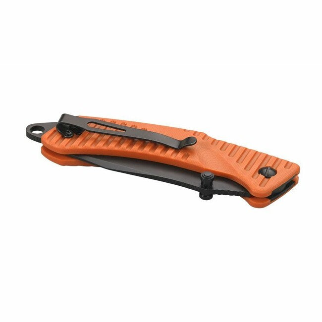 Eka Swede T9 Μαχαίρι Τακτικό 9 cm, Μαύρο, Πορτοκαλί, G10