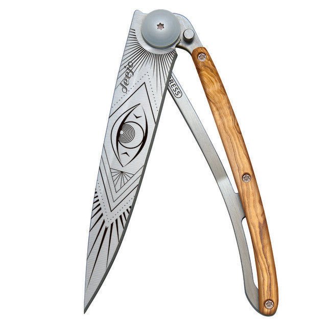 Deejo Tattoo Σπαθάκι Αναδιπλούμενο Olive Wood Vision