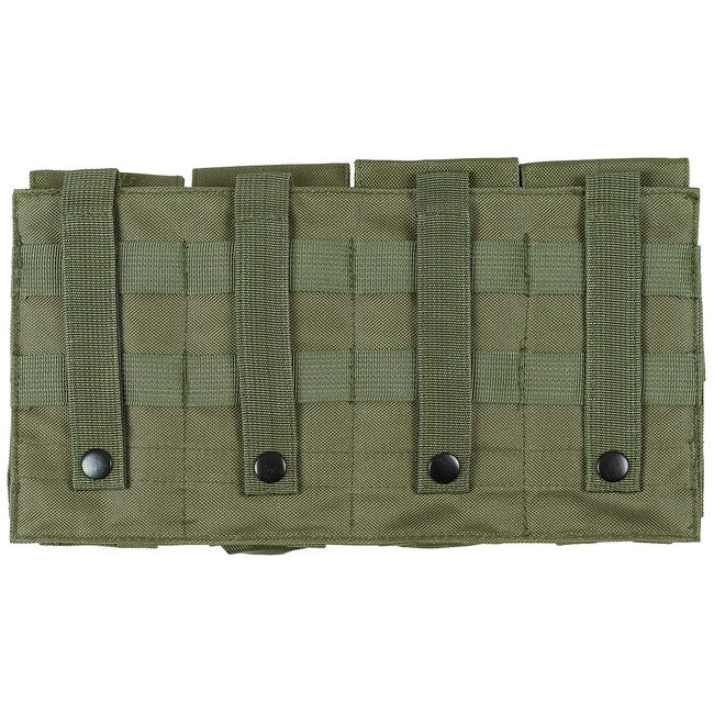 MFH MOLLE Θήκη, 4 διαμερίσματα, OD green