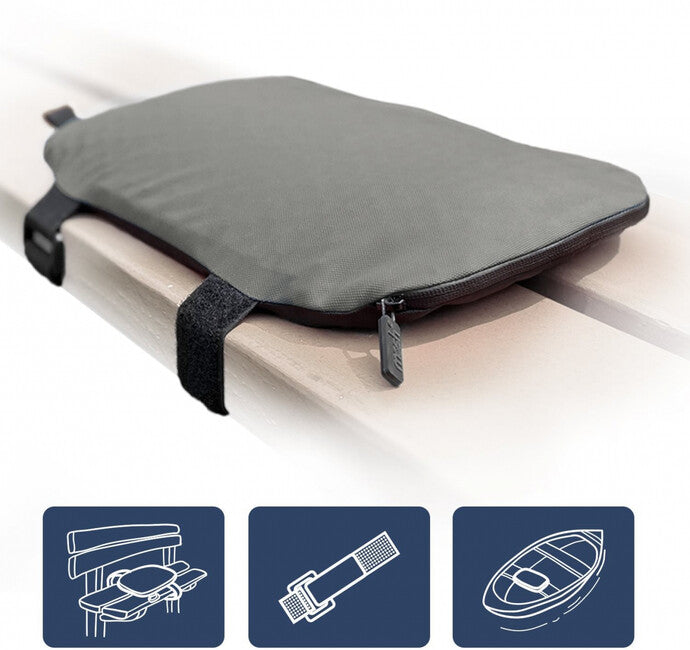 Mosh Kamper Outdoor Sit Pad, Anthracite/Black
