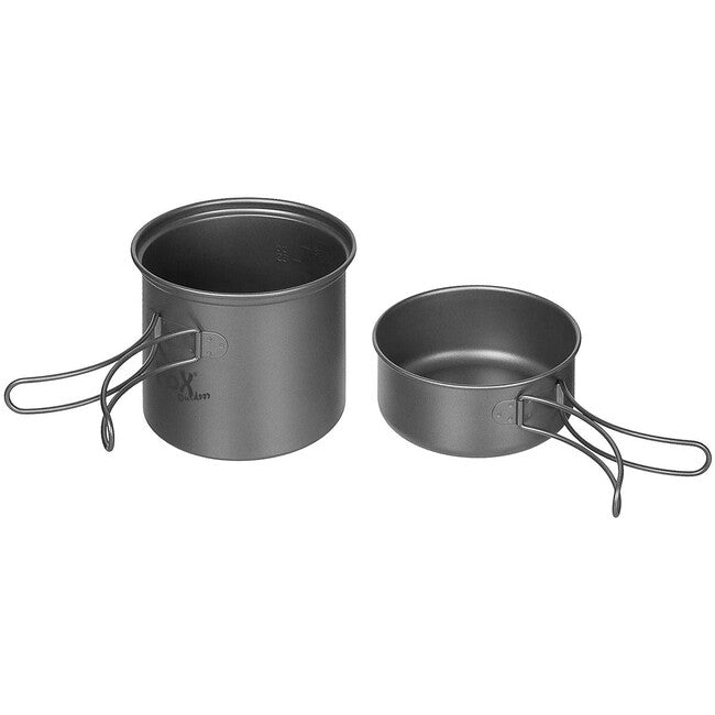 Fox Outdoor Σετ Επιτραπέζιου Σερβιρίσματος, Τιτάνιο