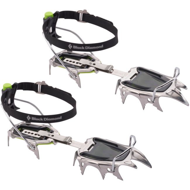 Black Diamond Crampon Snaggletooth Pro, Μαύρο