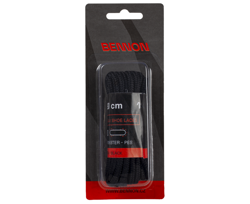 BENNON Δαντέλες Black Box, Μαύρο 190 cm