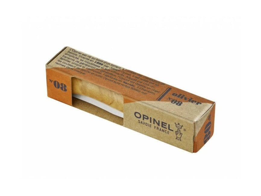 Opinel VRI N°08 Αναδιπλούμενο Μαχαίρι Inox, Καφέ
