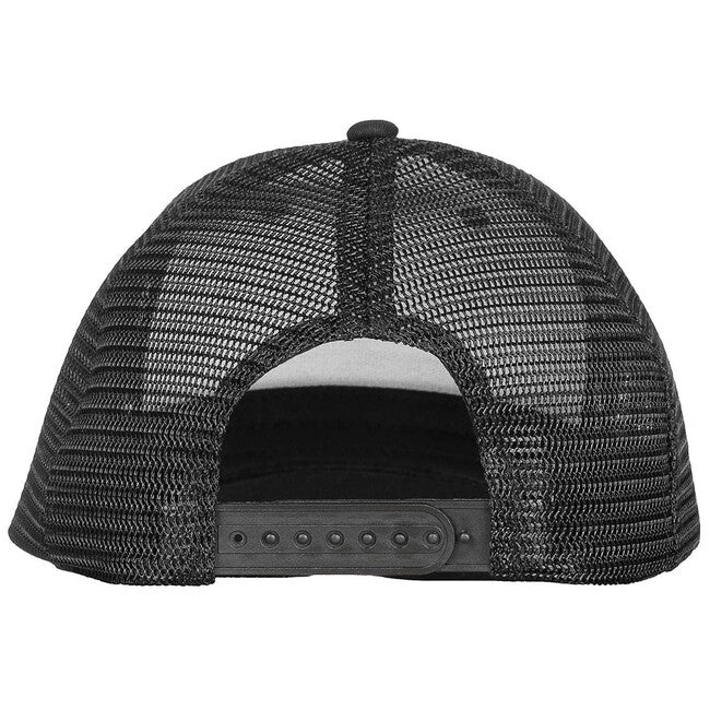 MFH Trucker Cap Καπέλο, Ρυθμιζόμενο Μέγεθος, Μαύρο