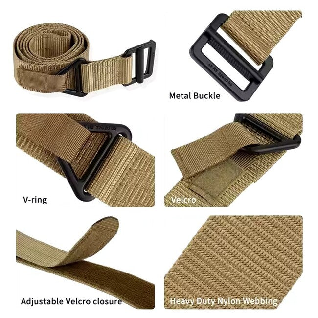 DRAGOWA Tactical Κεστρέλ Ζώνη Μέσης Τακτική, coyote