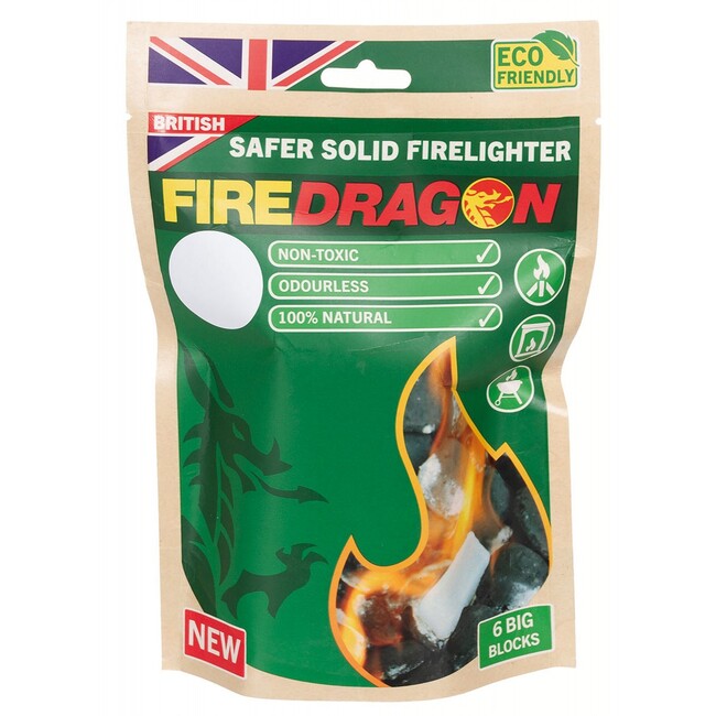 MFH Firedragon Συσκευασία Στερεού Καυσίμου Gel 6τεμ., 162 g (1 τεμ. περίπου 27 g)