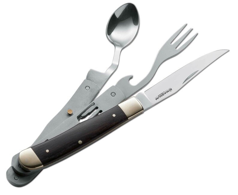 BÖKER® Magnum Bon Appetite Σκαμπό Κατασκήνωσης Πτυσσόμενο, Ξύλο Pakka