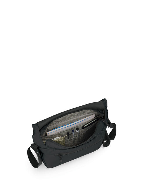 OSPREY AOEDE MESSENGER 7 τσάντα ώμου, μαύρη