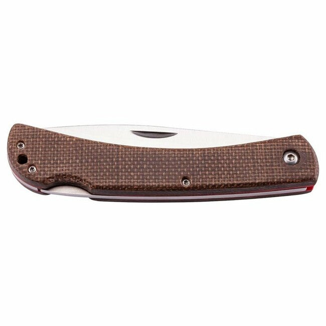 Herbertz Μαχαίρι Τσέπης 10cm, Micarta Καφέ