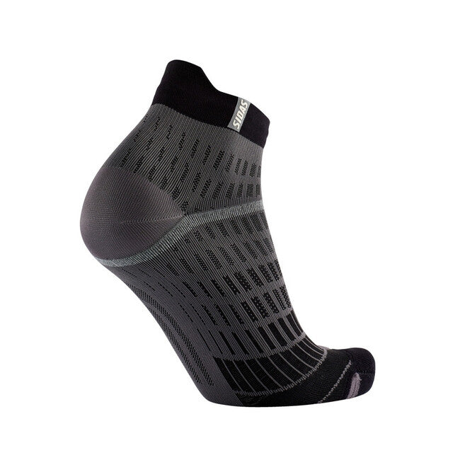Sidas T-Free Run κάλτσες, γκρι/μαύρο