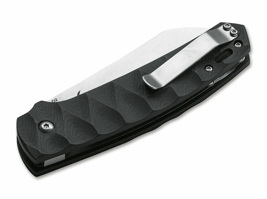 BÖKER® Haddock Pro Μαχαίρι Τσέπης 8,7 cm, μαύρο, G10, νάιλον θήκη