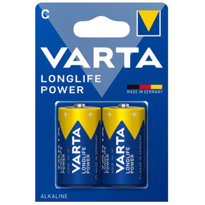 Varta Longlife Power Μπαταρία C / Baby, 2 τεμάχια