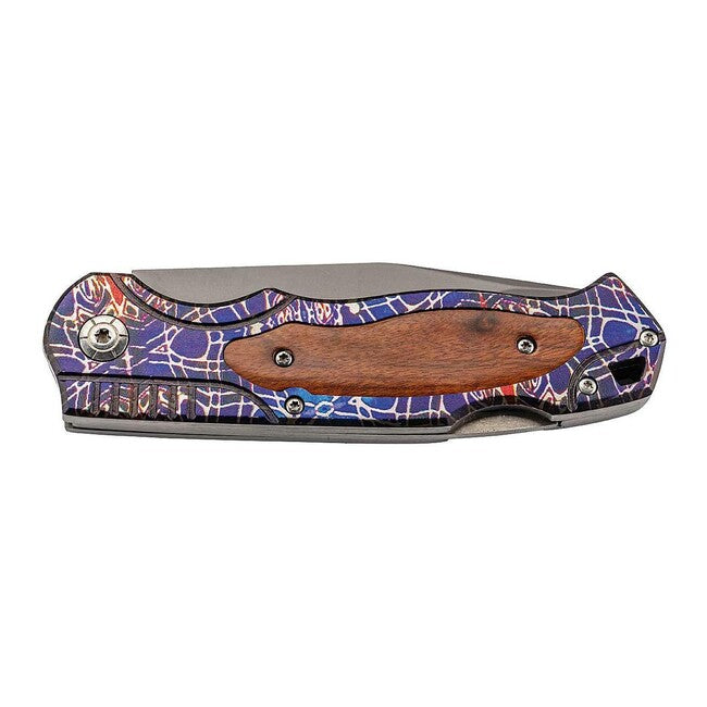 Herbertz Σουγιάς Τσέπης 9cm Ανοξείδωτο Ατσάλι Cocobolo, Πολύχρωμο
