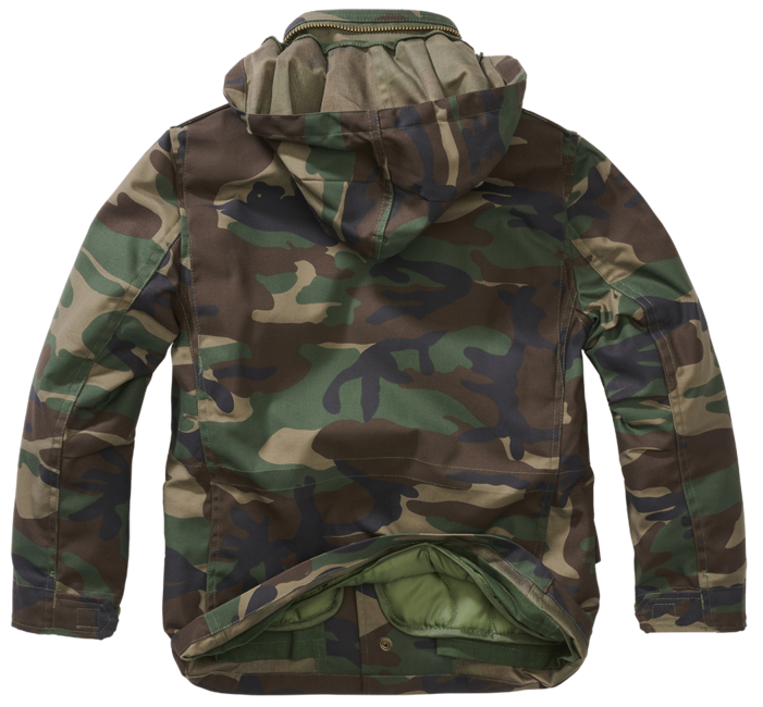 Brandit M65 Classic Μπουφάν Παιδική, Woodland