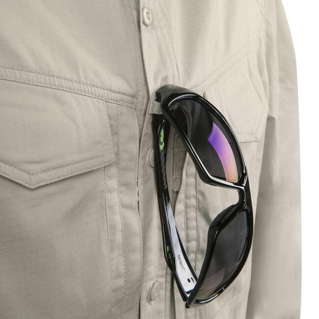 Helikon-Tex DEFENDER Mk2 Πουκάμισο Μακρυμάνικο PolyCotton Ripstop, Μαύρο
