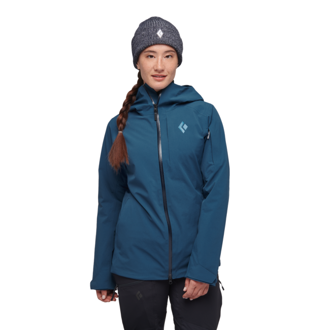 Black Diamond Recon Insulated Shell αδιάβροχο μπουφάν γυναικείο, azurite