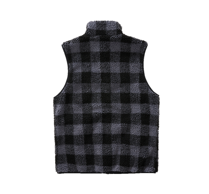 Brandit Teddyfleece αμάνικο γιλέκο φλις, μαύρο/γκρι