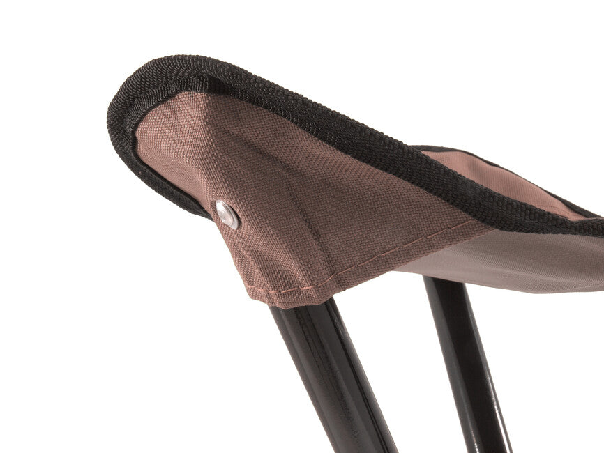 BasicNature Travelchair Τρίποδο Χάλυβα, Καφέ