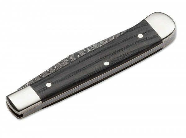 BÖKER® Trapper Classic Τσέπης Μαχαίρι Δαμασκηνό, Δρυς Bog, 8,3 cm