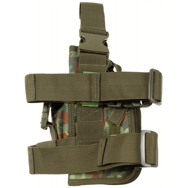 MFH MOLLE Θήκη Όπλου Μηρού Δεξιά, BW camo