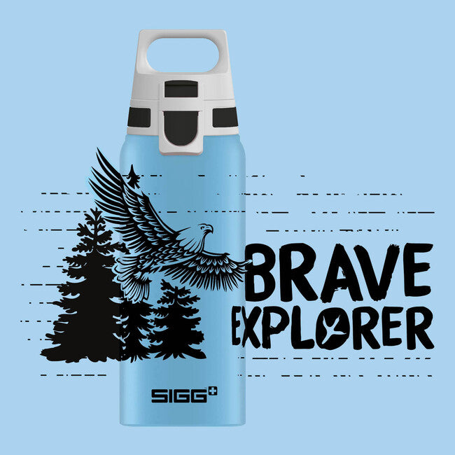 SIGG WMB One Αλουμινένιο Μπουκάλι Νερού, 0,6 l, Brave Eagle