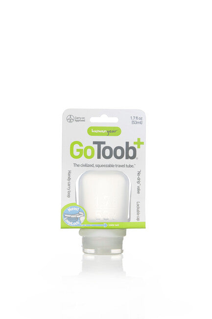 Humangear GoToob+ Σιλικόνη Φιάλη Ταξιδίου 53 ml, Πράσινη