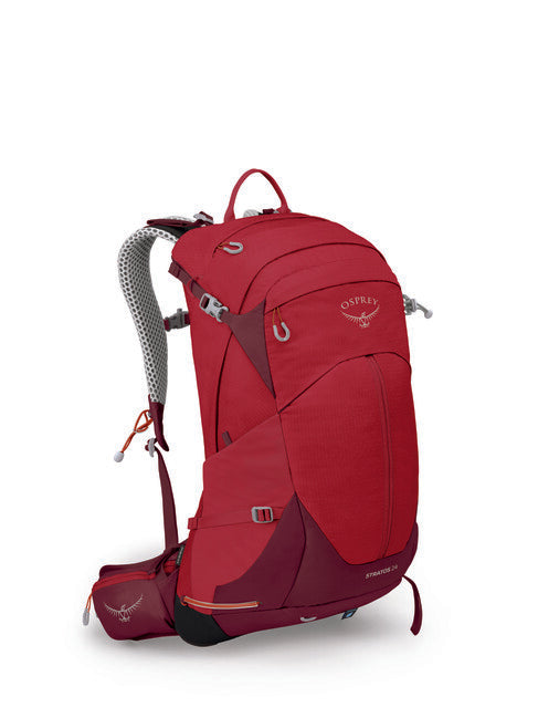 OSPREY STRATOS 24 σακίδιο πλάτης τουρισμού, poinsettia red