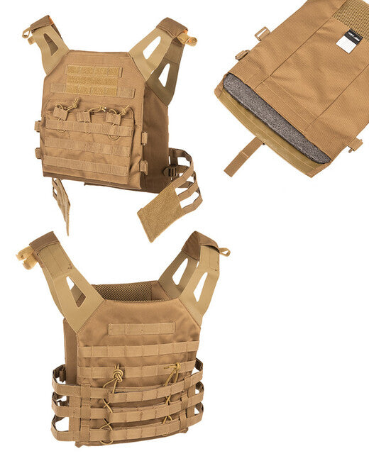 Mil-Tec GEN.II Αμάνικο Γιλέκο Φορέας Πλακών, Coyote