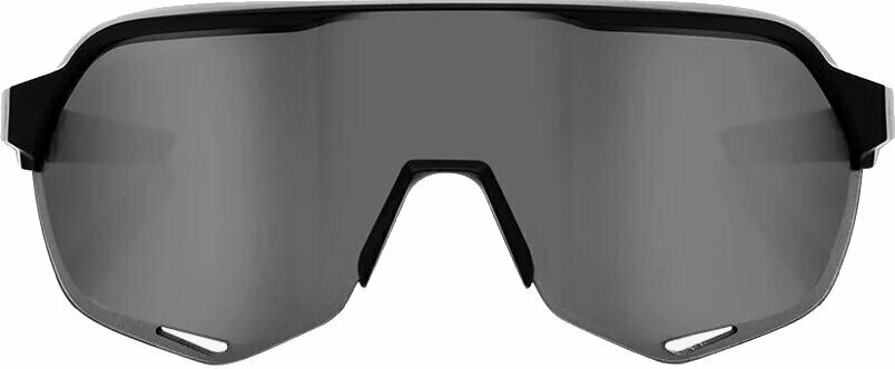 100% Sunglasses S2, Soft Tact Black