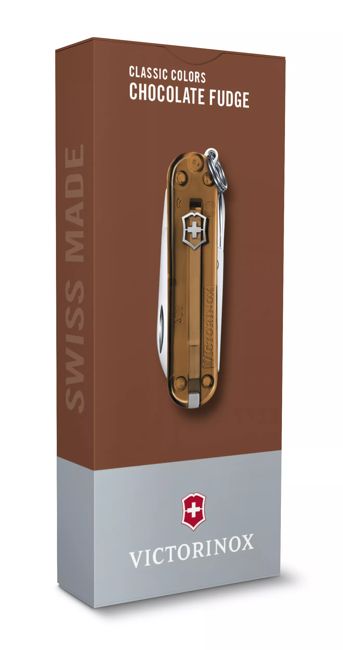Victorinox Classic SD Μαχαίρι Τσέπης Transparent, καφέ