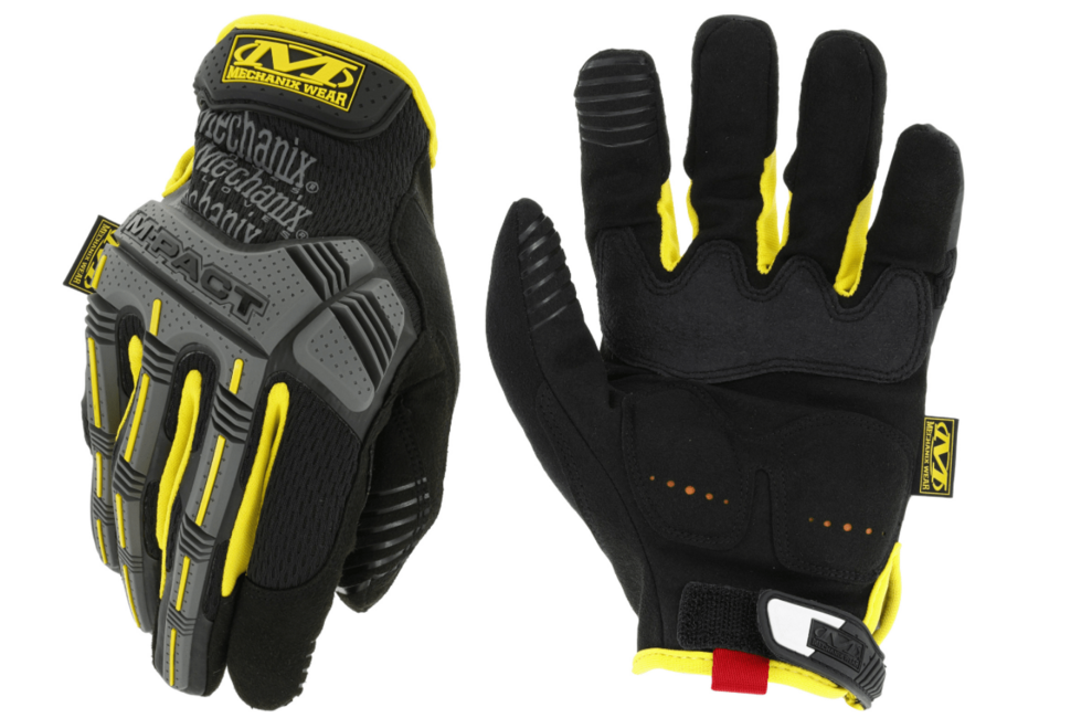 Mechanix M-Pact Γάντια Εργασίας, μαύρο/κίτρινο