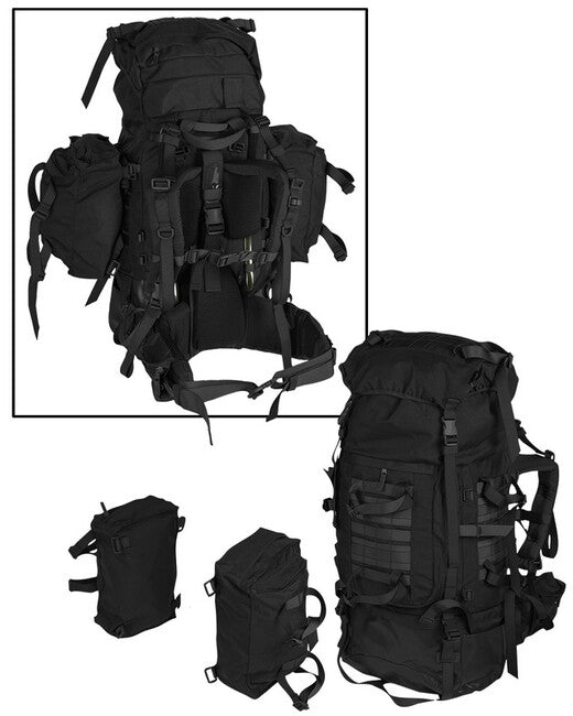 Mil-Tec Teesar Σακίδιο Πλάτης 100L, Μαύρο
