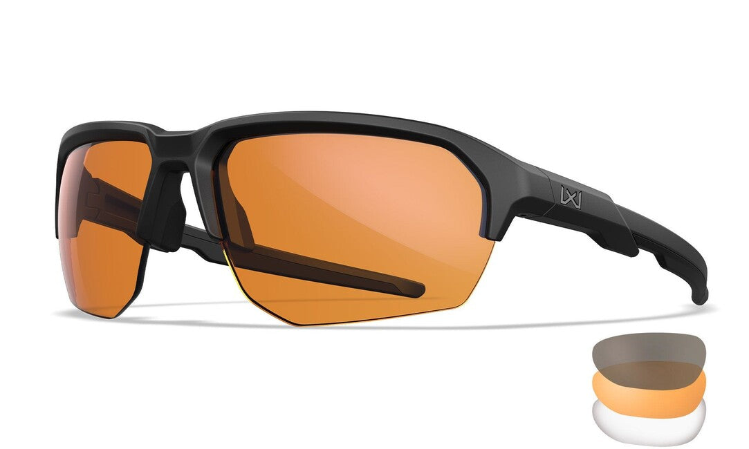 Wiley X Jakl Γυαλιά Ηλίου, Grey/Clear/Light Rust/Matte Black