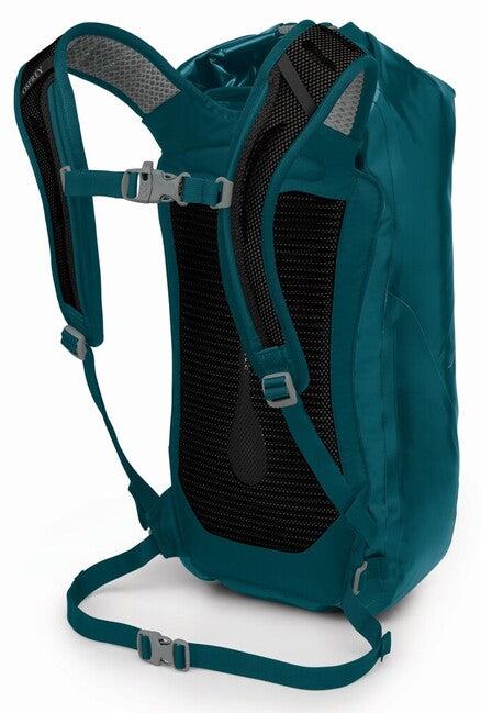 OSPREY TRANSPORTER ROLL TOP WATERPROOF Αστικό Σακίδιο 25, night jungle blue