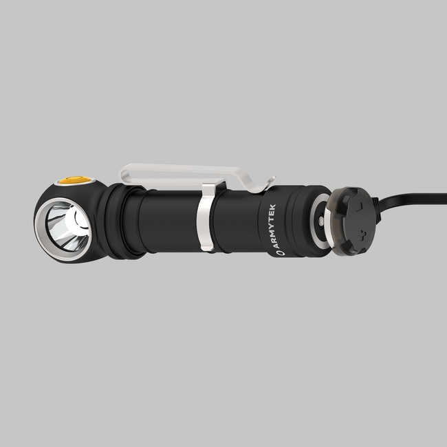 ArmyTek Wizard C2 Pro Max LR Φακός LED Τσέπης με Κλιπ Ζώνης, με Θήκη, Τροφοδοσία από Μπαταρία, 4150 lm, White