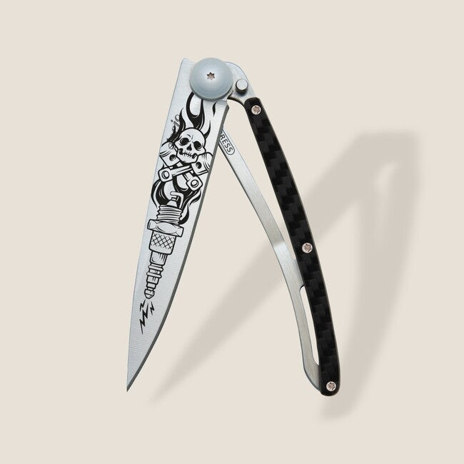 Deejo Tattoo Biker Σουγιάς Αναδιπλούμενος Fiber