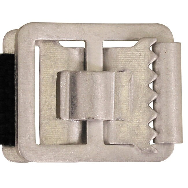 MFH Pack Strap Ιμάντας με Πόρπη, μαύρο, περ. 130 cm