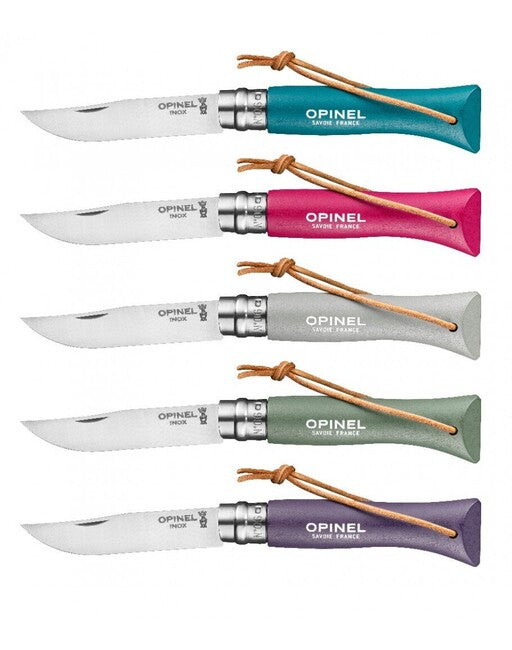 Opinel VRI N°06 Inox Trekking Πτυσσόμενο Μαχαίρι, Τυρκουάζ