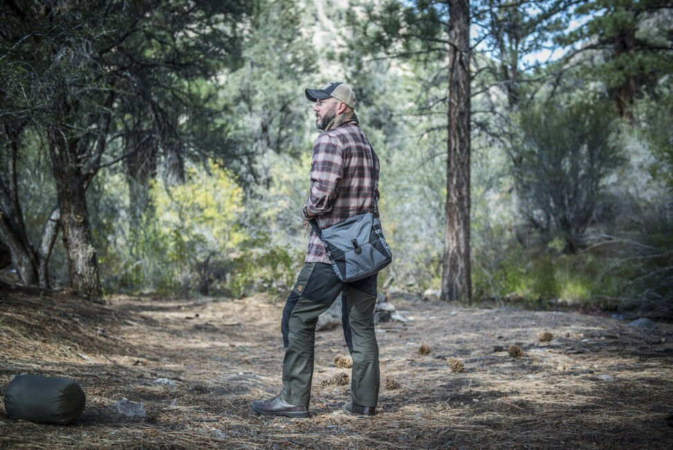 Helikon-Tex Bushcraft Haversack Bag τσάντα ώμου Cordura®, σκούρο γκρι/μαύρο