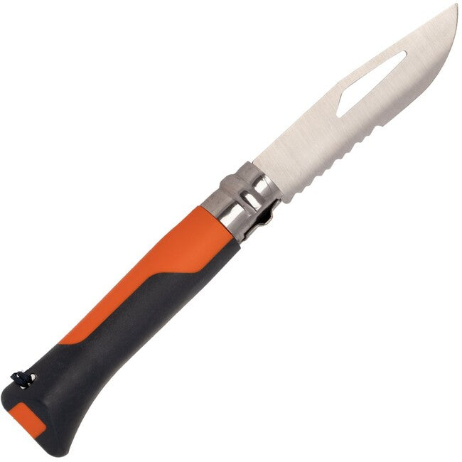 Opinel VRI N°08 Φακελωτό Μαχαίρι Outdoor Inox, Πορτοκαλί