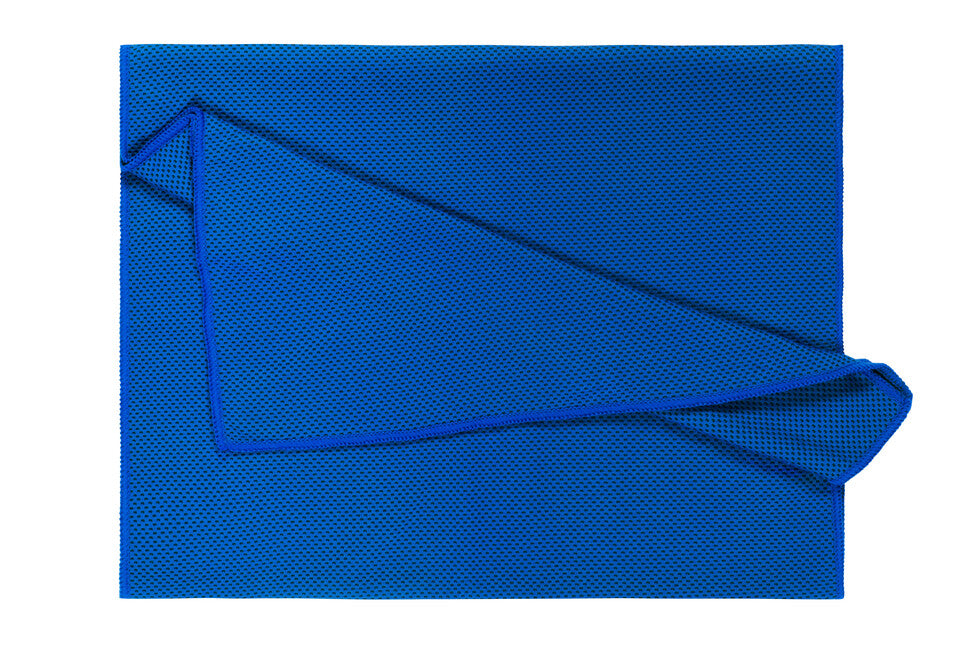 BasicNature CoolSport Πετσέτα Σπορ, Μπλε, 30 x 100 cm