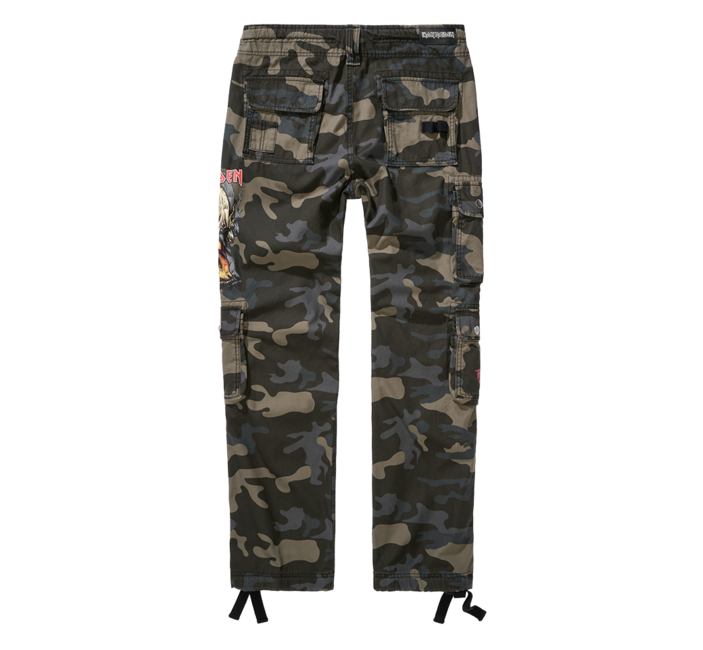 Brandit Iron Maiden Pure Slim παντελόνι σκούρο camo