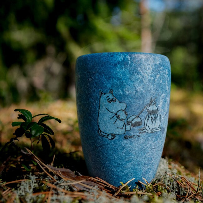 KUPILKA 30 Moomintroll Coffee παιδικό ψηλό ποτήρι, μπλε