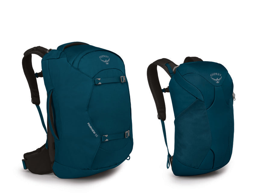 OSPREY FAIRVIEW 55 Σακίδιο πλάτης ταξιδιού, Night Jungle Blue