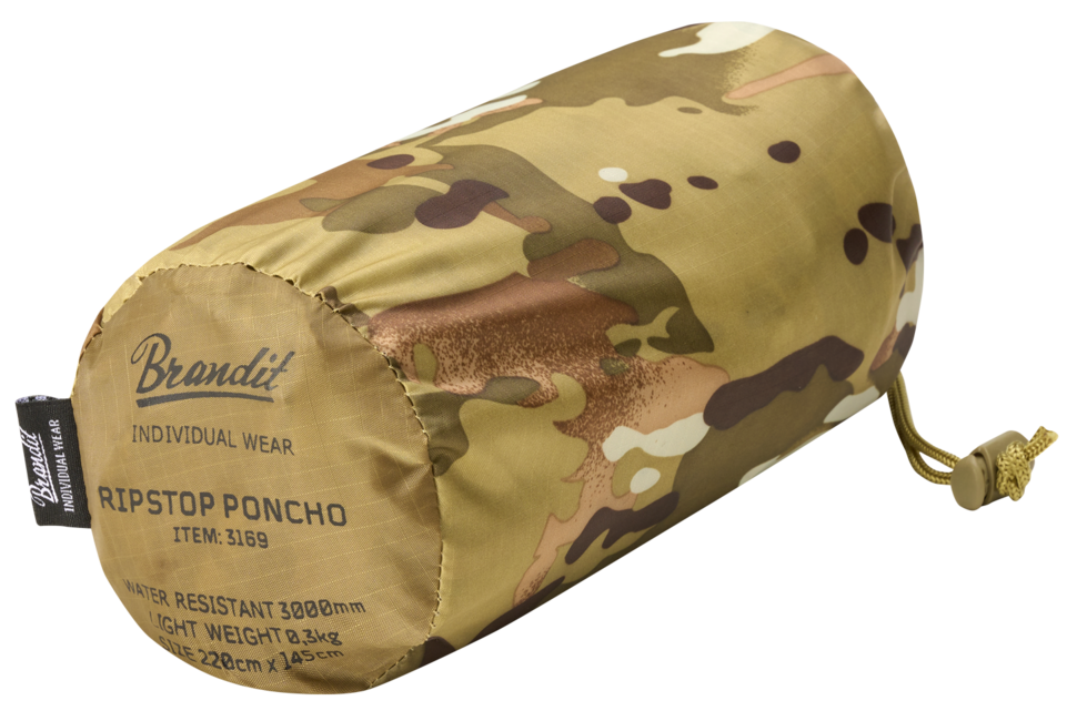 Brandit Ripstop Πόντσο Tactical, Tactical Camo
