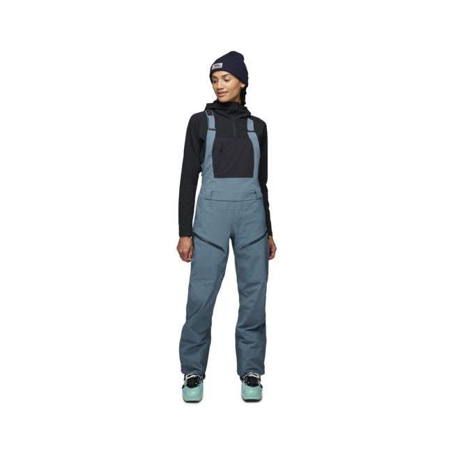 Black Diamond Recon Stretch Bibs παντελόνι γυναικείο με τράκες, creek blue