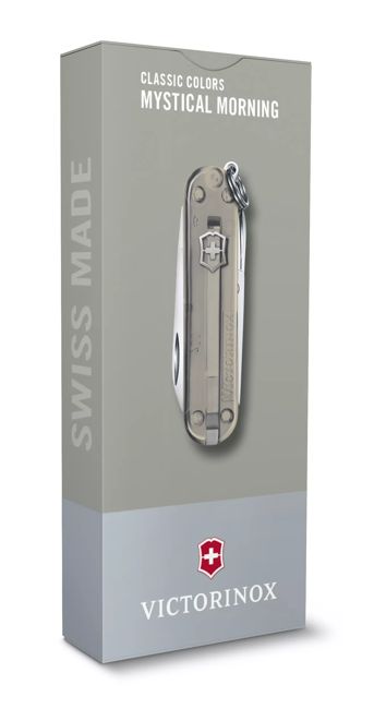 Victorinox Classic SD Μαχαίρι Τσέπης, Διάφανο, Γκρι